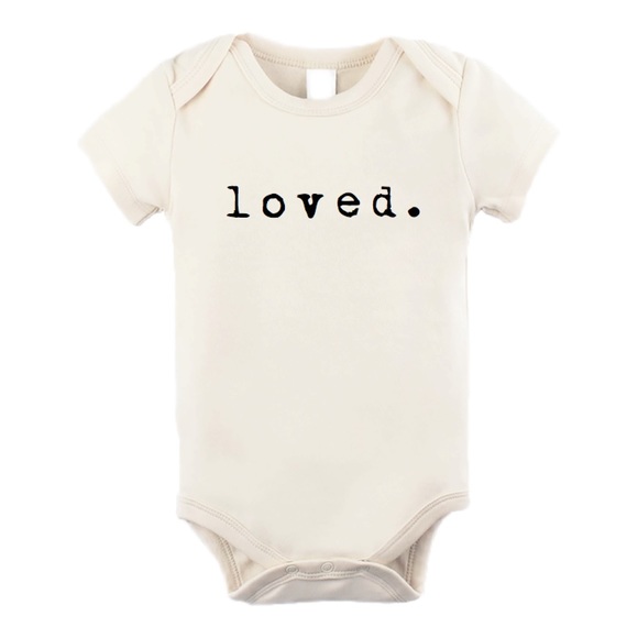 Loved Organic Bodysuit Onesie - Picture 1 of 7